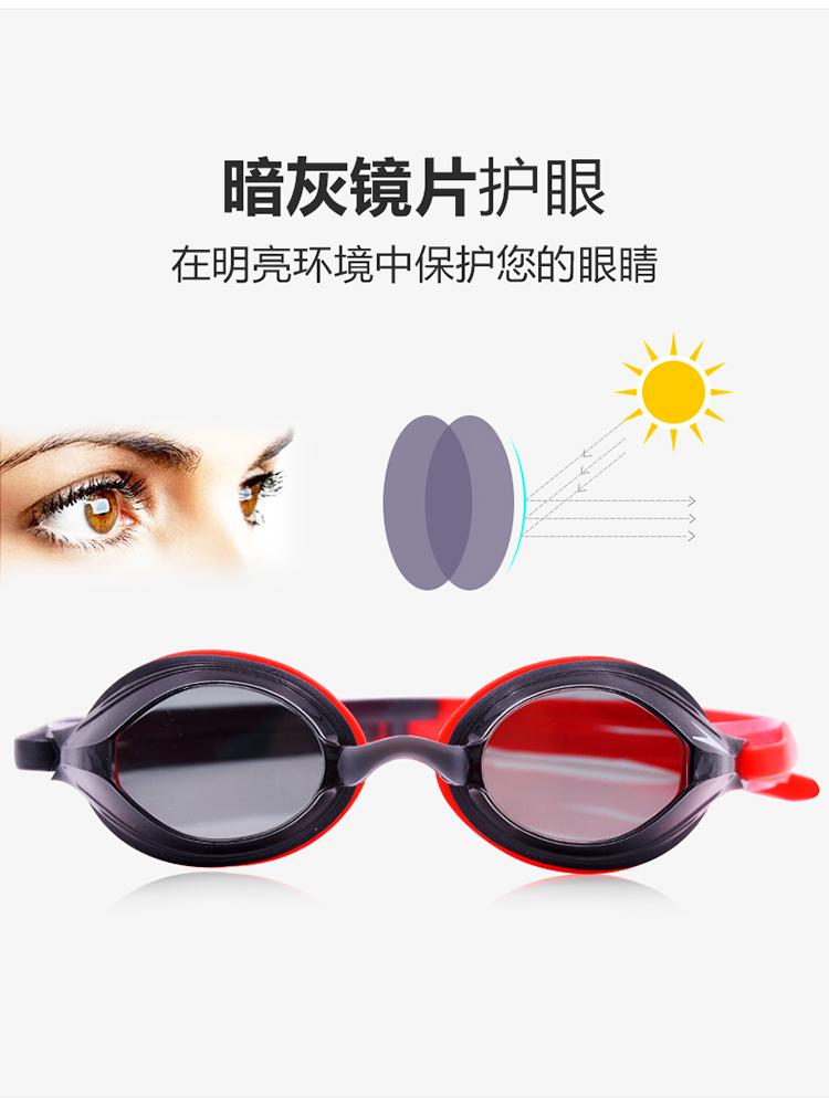 Kính bơi Speedo dành cho người lớn đua kính bơi chuyên nghiệp HD kính chống nước unisex chống sương mù kiếng bơi