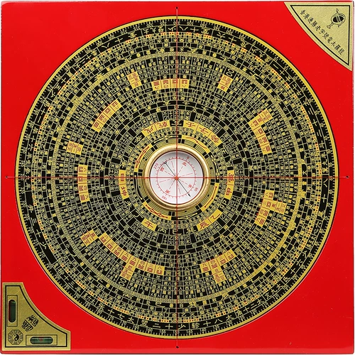 Compass High -Pression Professional Copper Complossess Emplossive Compass, три -в -три -не -модный старый старый инструмент Luo Jing