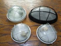 Dampproof lamps waterproof and dampproof lamps dustproof lamps oil yan deng anti-fog rain shade medium small round