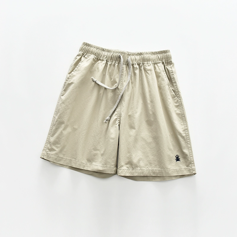 PA31 hè mới cha mẹ-con trai và bé gái thun eo nhiều màu cotton giản dị quần short qa87 SS quần short jean nữ ống rộng
