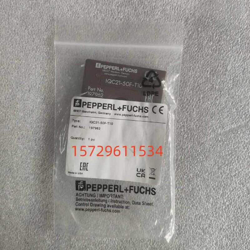 Negotiable Price Pepperl+Fuchs Rfid Transponder Iqc21-50F-T10197962 Rfid Tag Data Carrier Original