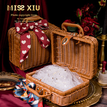 MISSXIU Wedding Nordic Fairy Tales] Bridesmaids senior wedding return hand basket with hand gift box