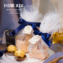 MISSXIU wedding spring Cherry Girl] 2021 New Wedding Baby Full Moon premium sweet candy basket return basket