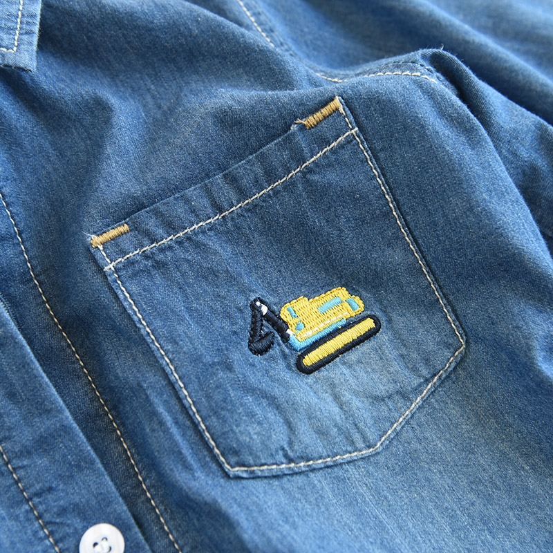 Có thể mặc bên ngoài, cộng với áo khoác denim trẻ em nhung, ấm áp, cô gái, mùa thu và mùa đông áo khoác trẻ em 10 tuổi