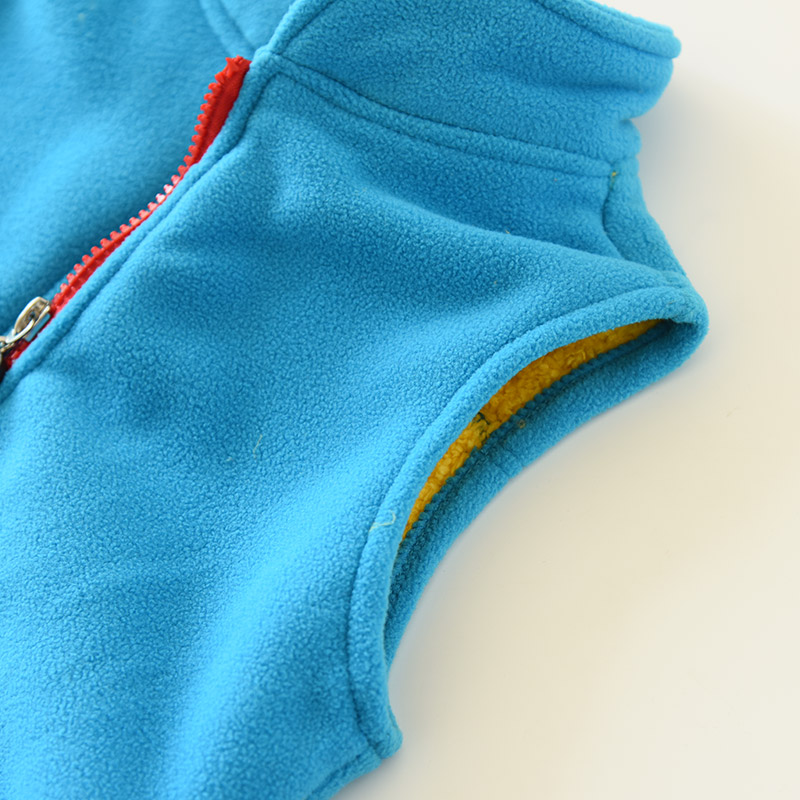 Tỷ lệ mặc sẽ cao của trẻ em lông cừu cộng với áo nhung nhung Cậu bé và cô gái ấm áp vest vest mùa thu và quần áo mùa đông áo gile cho bé trai