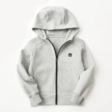 Спортивный детский цветной осенний кардиган с капюшоном, семейный стиль, подходит для подростков