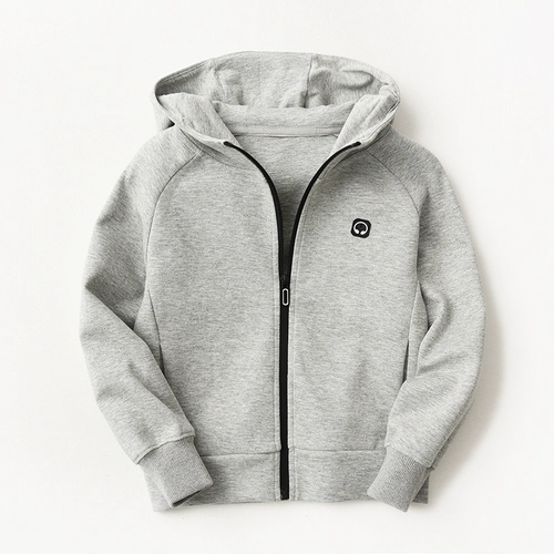 Спортивный детский цветной осенний кардиган с капюшоном, семейный стиль, подходит для подростков