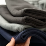 Мягкие комфортные маленькие бархатные однотонные осенние штаны, городской стиль