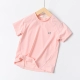 Розовая футболка с коротким рукавом