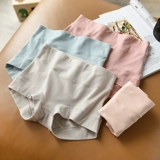 Хлопковый бандаж пупочный, цветное нижнее белье, штаны, эластичный безопасный утягивающий пояс на талию, высокая талия