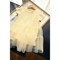 Бежевая юбка с коротким рукавом 20051 года