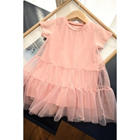 Розовая юбка с коротким рукавом 20051 года