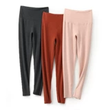 Бандаж пупочный, удерживающие тепло кашемировые демисезонные штаны, высокая талия