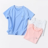 Дышащая детская спортивная тонкая футболка с коротким рукавом подходит для мужчин и женщин, детская одежда