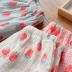 Quần pyjama hai mảnh vải cotton mềm mại, thoải mái và thoáng khí cho nữ - Quần tây