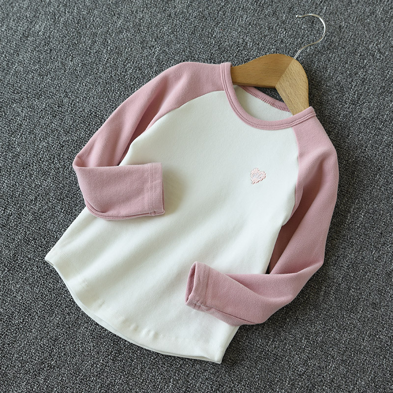 Áo thun cotton dài tay cho bé gái Áo phông bé gái áo thun trẻ em đẹp