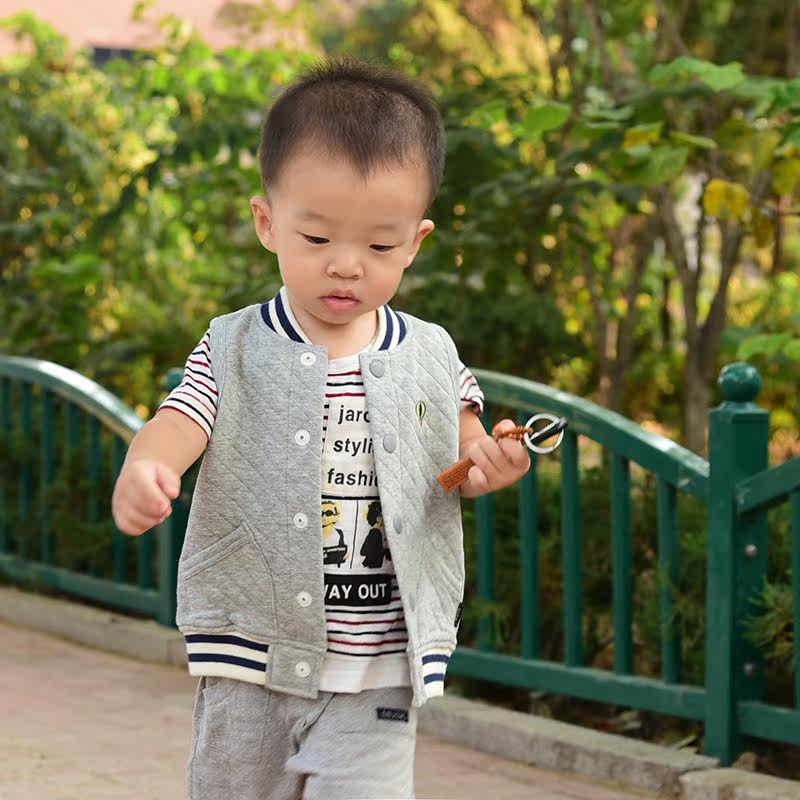 Gilet enfant en coton - Ref 2069093 Image 7