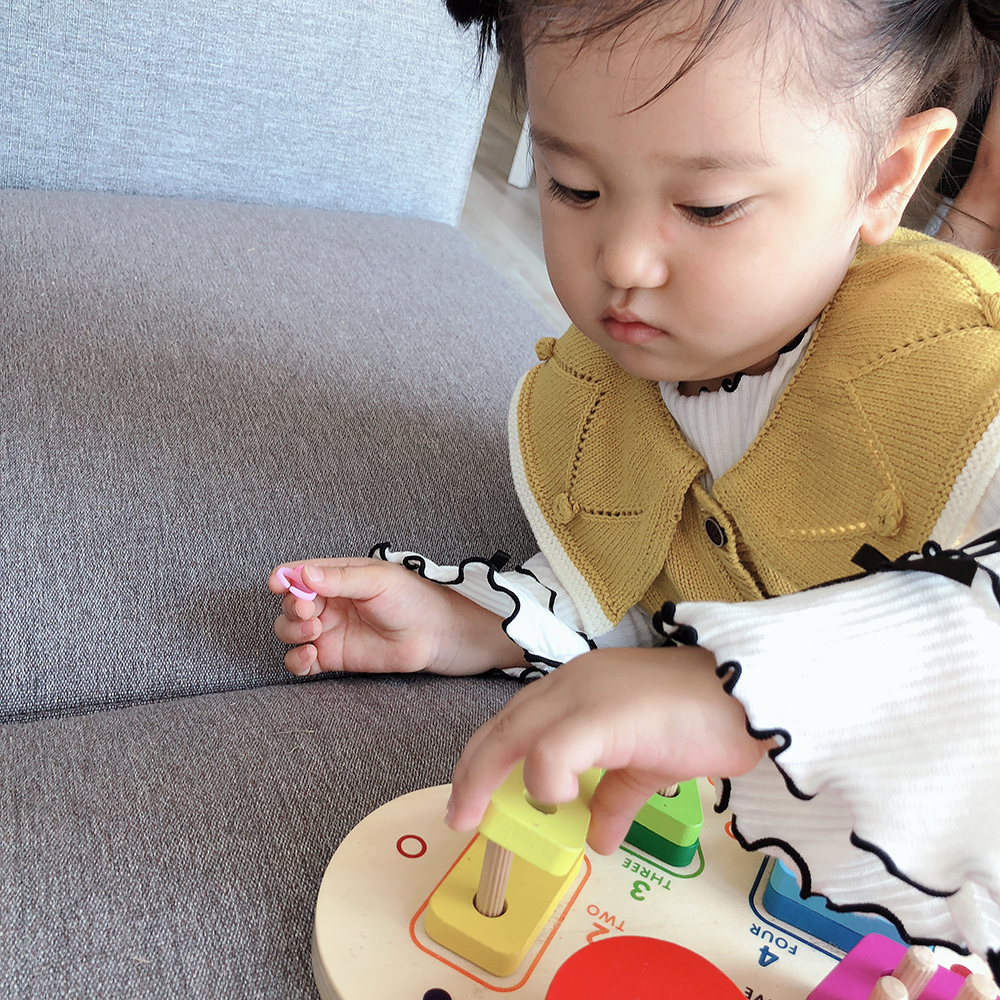 Áo thun trẻ em có tay áo bằng vải cotton tay dài Áo thun trẻ em lớn cho bé gái mùa thu quần áo trẻ em áo thun em bé