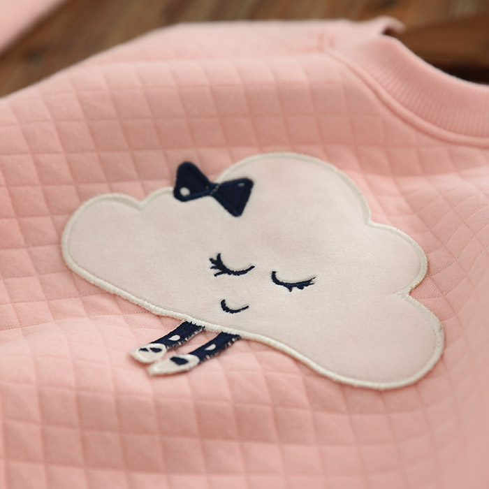Trang phục dành cho phụ huynh và trẻ em Quần áo cotton ở nhà Quần dài tay Bộ đồ ngủ Bộ đồ cho bé trai và bé gái set đồ đẹp cho mẹ và bé