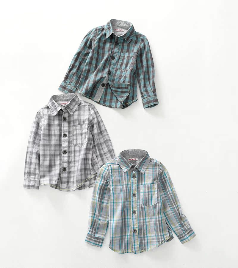 Chemise enfant à manche longue - Ref 2082893 Image 7