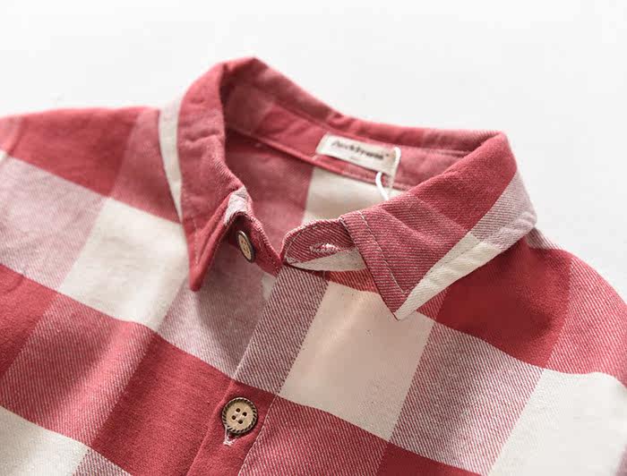 Chemise fille à manche longue en coton - Ref 2085323 Image 10