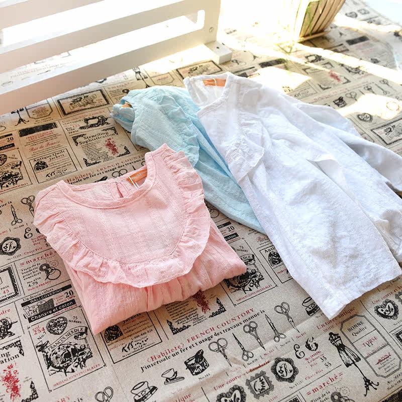 Chemise fille à manche longue - Ref 2085614 Image 7