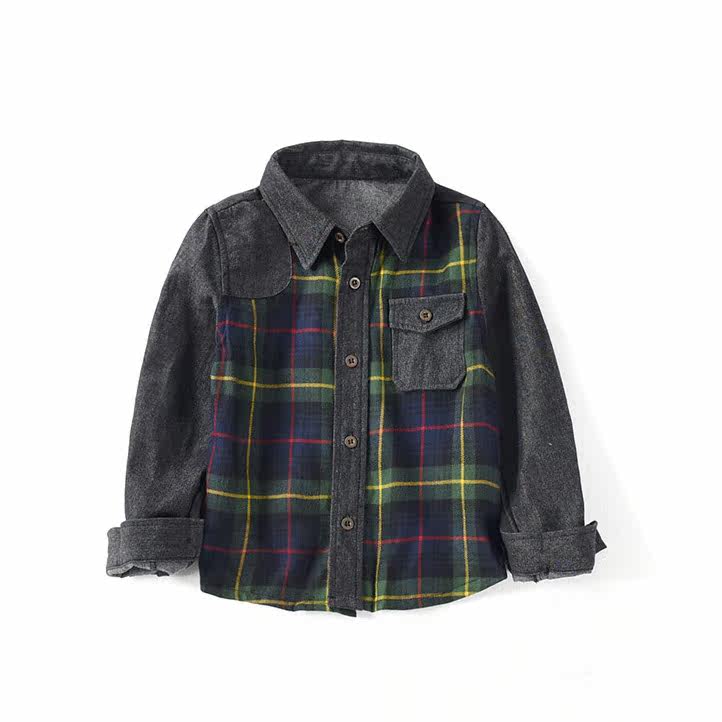 Chemise garcon à manche longue - Ref 2077335 Image 6