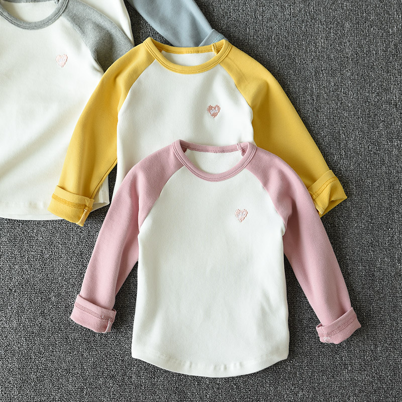 Áo thun cotton dài tay cho bé gái Áo phông bé gái áo thun trẻ em đẹp