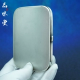 1895 г. ЭСПРИ, Лондон, Англия, портсигар из чистого серебра, мужской курительный набор со знаком льва, коллекция британского антиквариата.