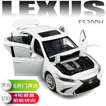 1 32 Lexus ES300 sedan 6-open steering shock absorber alloy car model acousto-optic simulation car model toy
