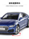 Audi A7 alloy car model 1 32 steering shock absorbing simulation car model collection ornaments boy toy car