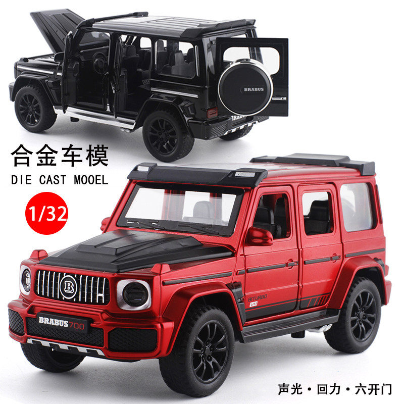 Metal simulation 1 32 large off-road vehicle model Jiaye car model ornaments simulation alloy boy children's toy car