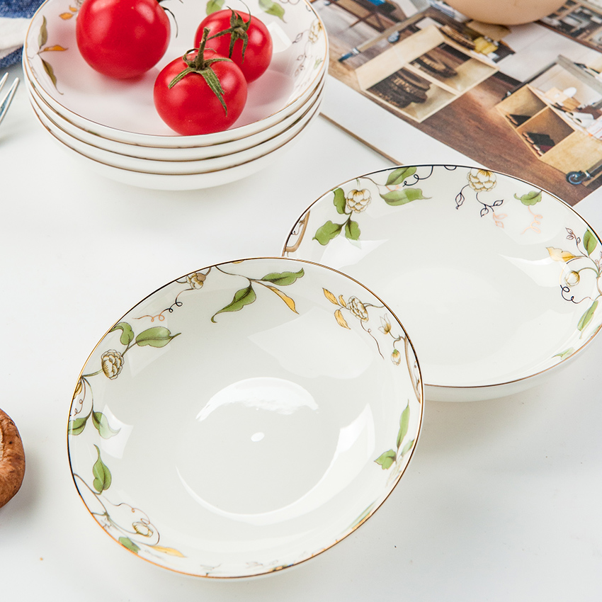 Home Tangshan Bone China 4 Inch Small Taste Saucer Small Vinegar Dish 4 Eat Saucepan Vinegar Dish Saucer Saucer Small Stock Dish