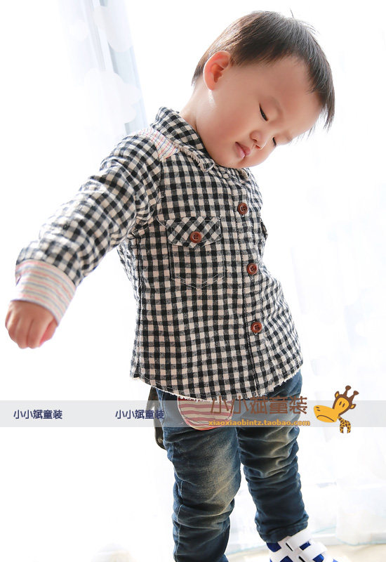 Chemise garcon à manche longue - Ref 2078130 Image 13