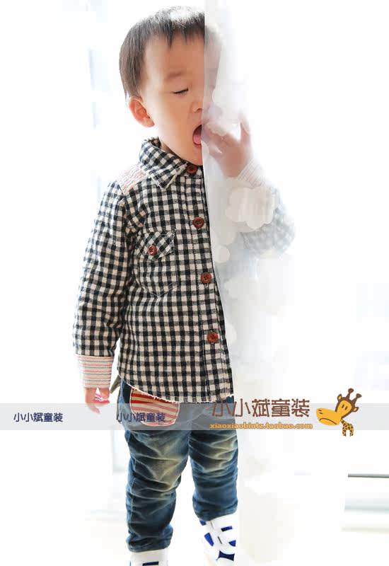 Chemise garcon à manche longue - Ref 2078130 Image 19