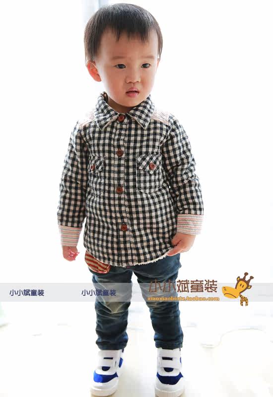 Chemise garcon à manche longue - Ref 2078130 Image 17