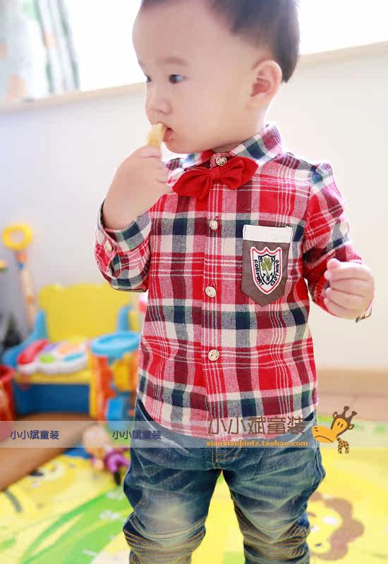 Chemise garcon à manche longue - Ref 2078151 Image 8