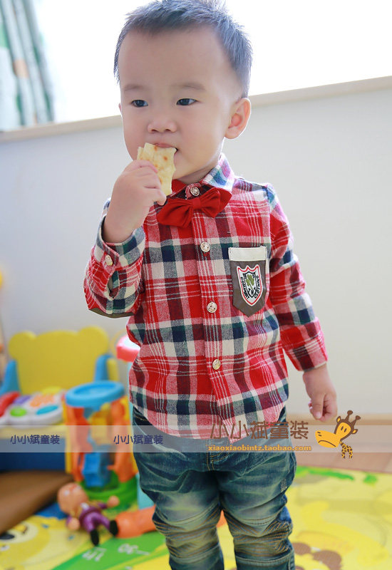 Chemise garcon à manche longue - Ref 2078151 Image 4