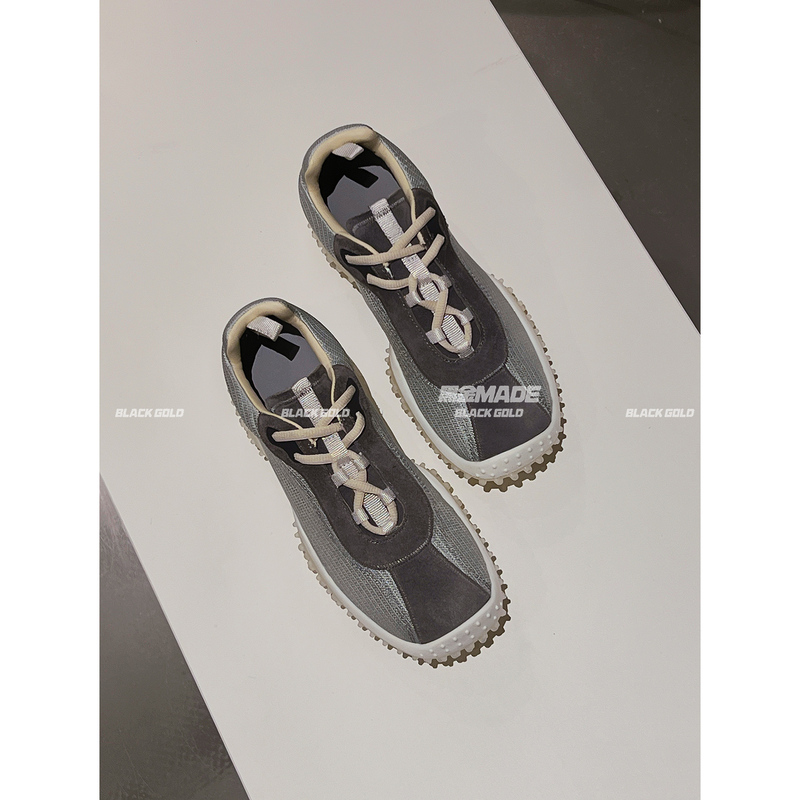Black Gold Made/Modern City~26S Casual Style Thick-Soled Sneakers for Women, Breathable Lace-Up Round-Toe Height-Increasing Shoes Black Gold Made/Modern City~26S Casual Style Thick-Soled Sneakers for Women, Breathable Lace-Up Round-Toe Height-Increasing Shoes