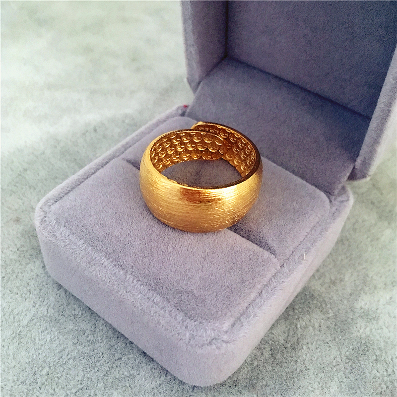 Bague homme OTHER en Alliage argent plaque plaque or - Ref 3087697 Image 22