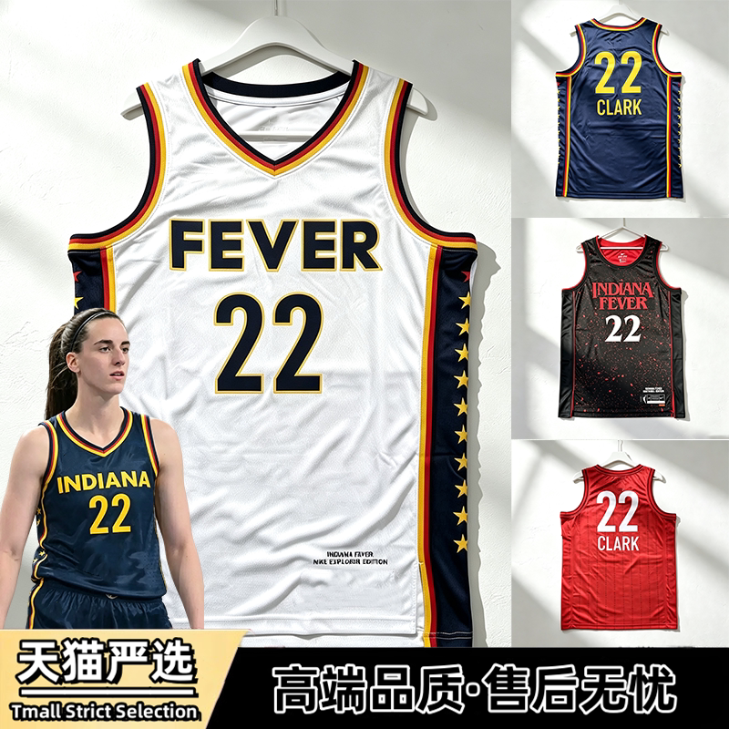 Fever Indiana Fever Caitlin Clark No. 22 Basketball Jersey Caitlin Clark Jersey Fever Indiana Fever Caitlin Clark No. 22 Basketball Jersey Caitlin Clark Jersey