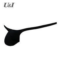 U & I sexy thong mens tide thin elastic Ice Silk low waist scrotum bag bikini small T underwear