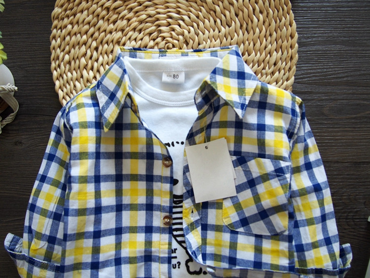 Chemise enfant à manche longue - Ref 2082994 Image 13