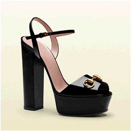 Cross-Border European and American Fashion Sandals with High Platform, Metal Buckle, Chunky Heel, Export Shoes, Amazon, Aliexpress, 2025, Free Shipping