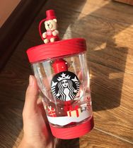 Starbucks New Pint Cups 2019 Christmas Gift Contigo Cubs Stopper Straw Cup Accompanying Portable Water Cup