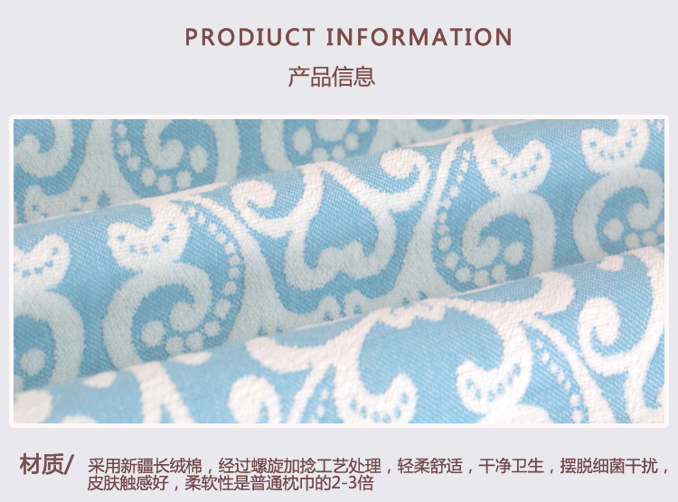 Tre sợi chenille bông lint-miễn phí khăn mềm phong cách châu Âu những người yêu thích hoa da thân thiện với gối bao gồm một cặp miễn phí vận chuyển - Khăn gối khăn bông gối