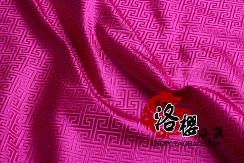 Tường gingham liệu cổ phong cách Trung Quốc sườn xám thổ cẩm vải trang phục quần áo Hán băn khoăn vải 11 màu vào - Vải vải tự làm các loại vải cotton