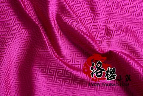 Tường gingham liệu cổ phong cách Trung Quốc sườn xám thổ cẩm vải trang phục quần áo Hán băn khoăn vải 11 màu vào - Vải vải tự làm chất cotton tàu
