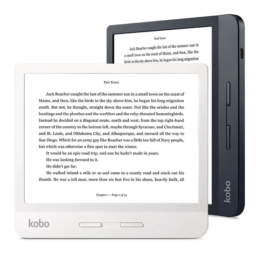 KOBO Libra H2O 7インチ 300PPI HD 電子書籍リーダー（デュアルカラー照明付き）（Eink Carta）