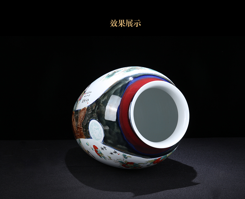I and contracted five sub - ka jingdezhen ceramics vase decoration place to live in the sitting room porch porcelain gifts